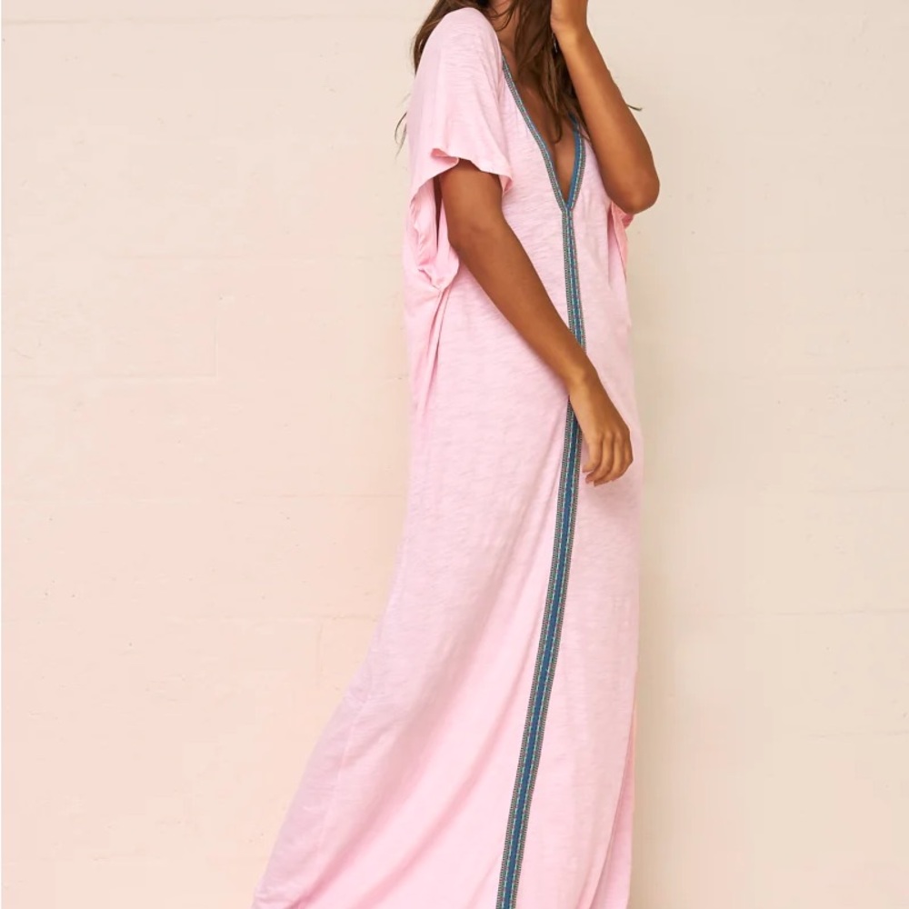 Pitusa Pima Abaya in Pink Standard Size